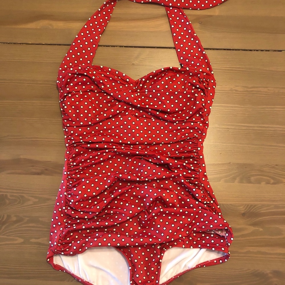 Slimming Halter Swimsuit